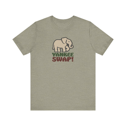 Yankee Swap! Christmas Party — Michael Scott Retro Tee (Light)