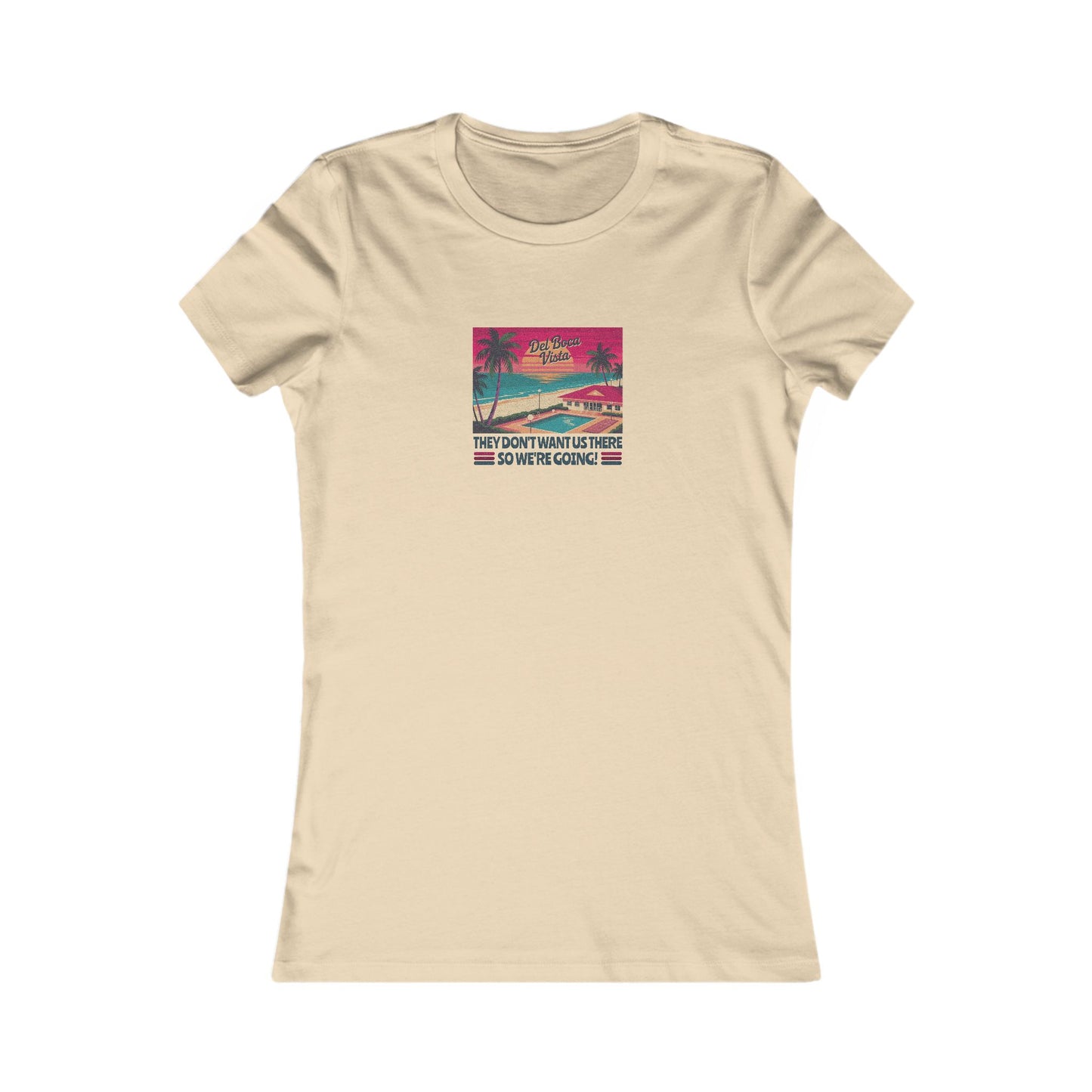 Del Boca Vista (We’re Going!) — Seinfeld Retro Women's Tee (Light)