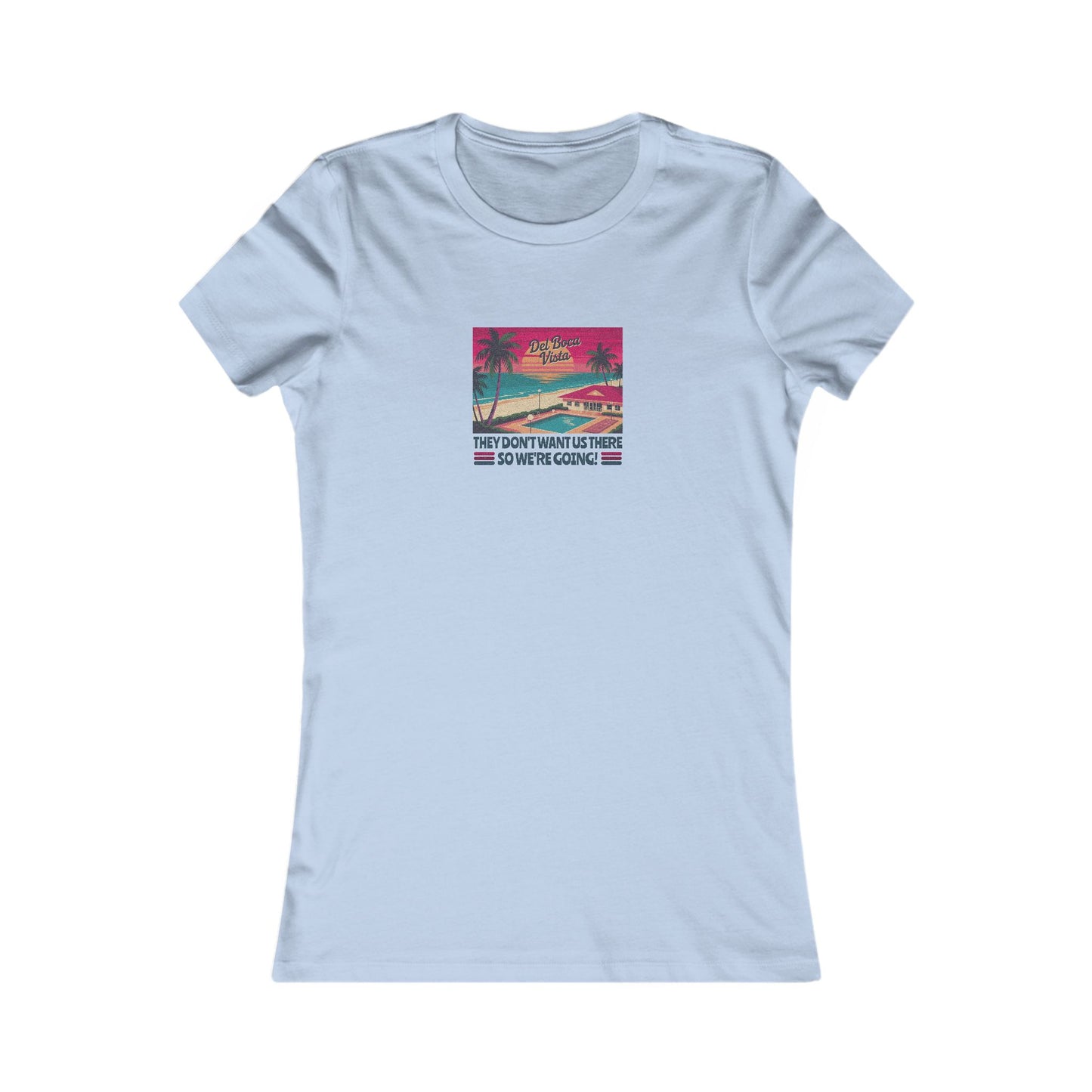 Del Boca Vista (We’re Going!) — Seinfeld Retro Women's Tee (Light)