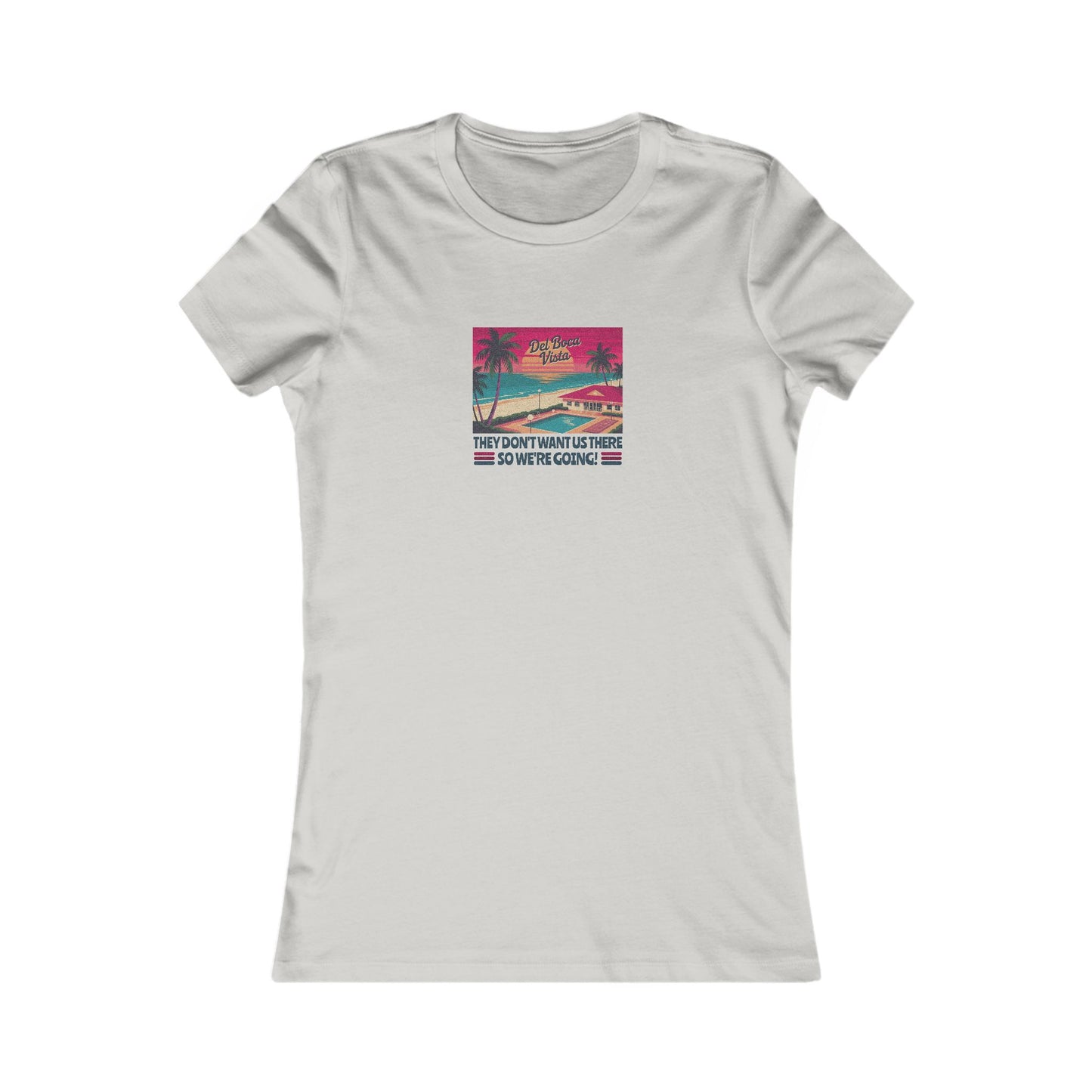 Del Boca Vista (We’re Going!) — Seinfeld Retro Women's Tee (Light)