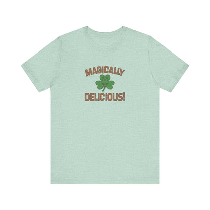 Magically Delicious — St. Patrick’s Retro Tee (Light)