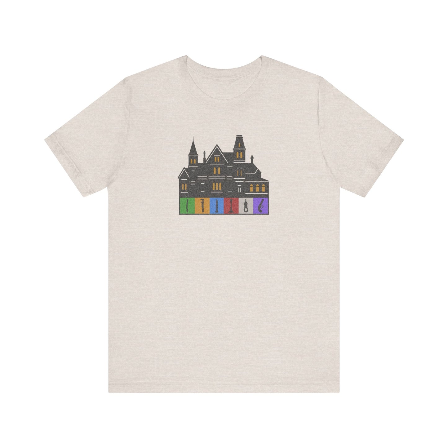 Welcome to Hill House (Off Route 41) — Clue Retro Tee (Light)