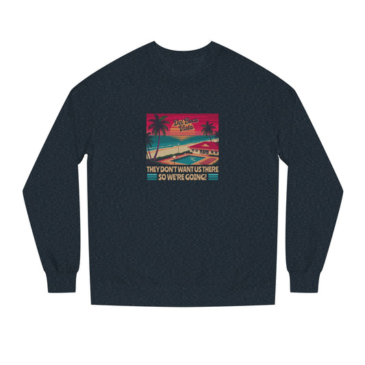 Del Boca Vista (We’re Going!) — Seinfeld Retro Sweatshirt (Dark)