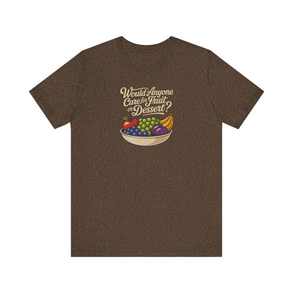 Would Anyone Care for Fruit or Dessert? — Clue Retro Tee (Dark)