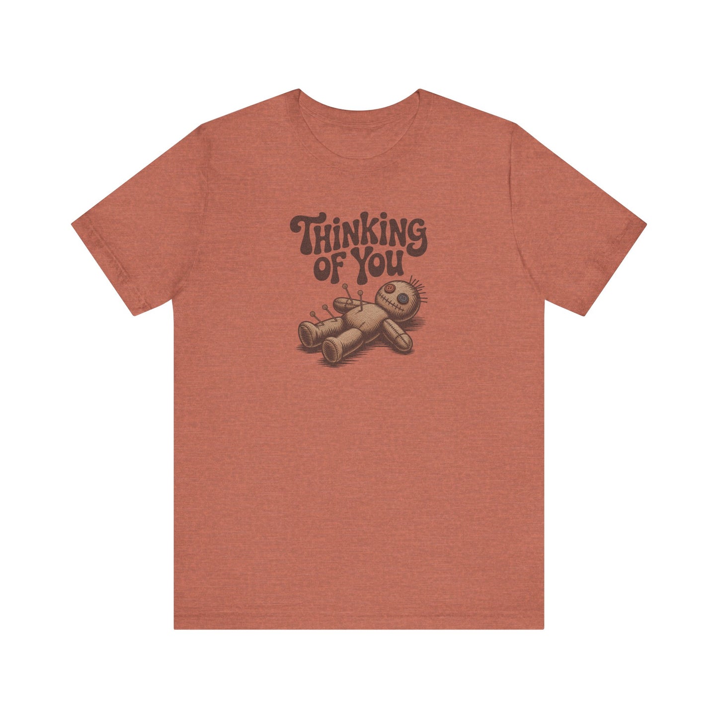 The Voodoo That You Do, So Well — Retro Voodoo Doll Tee (Light)
