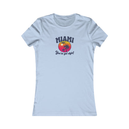 Miami, You've Got Style! — Golden Girls Retro Women's Tee (Light)
