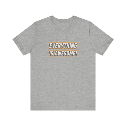 Everything is Awesome! — The LEGO Movie-Inspired Retro Tee (Light)