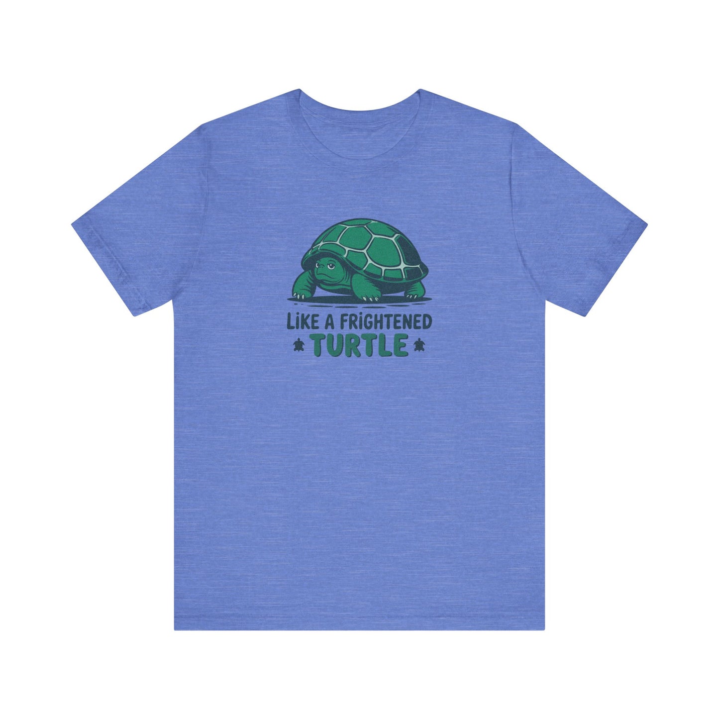 Like a Frightened Turtle — George Costanza Shrinkage Retro Tee (Light)