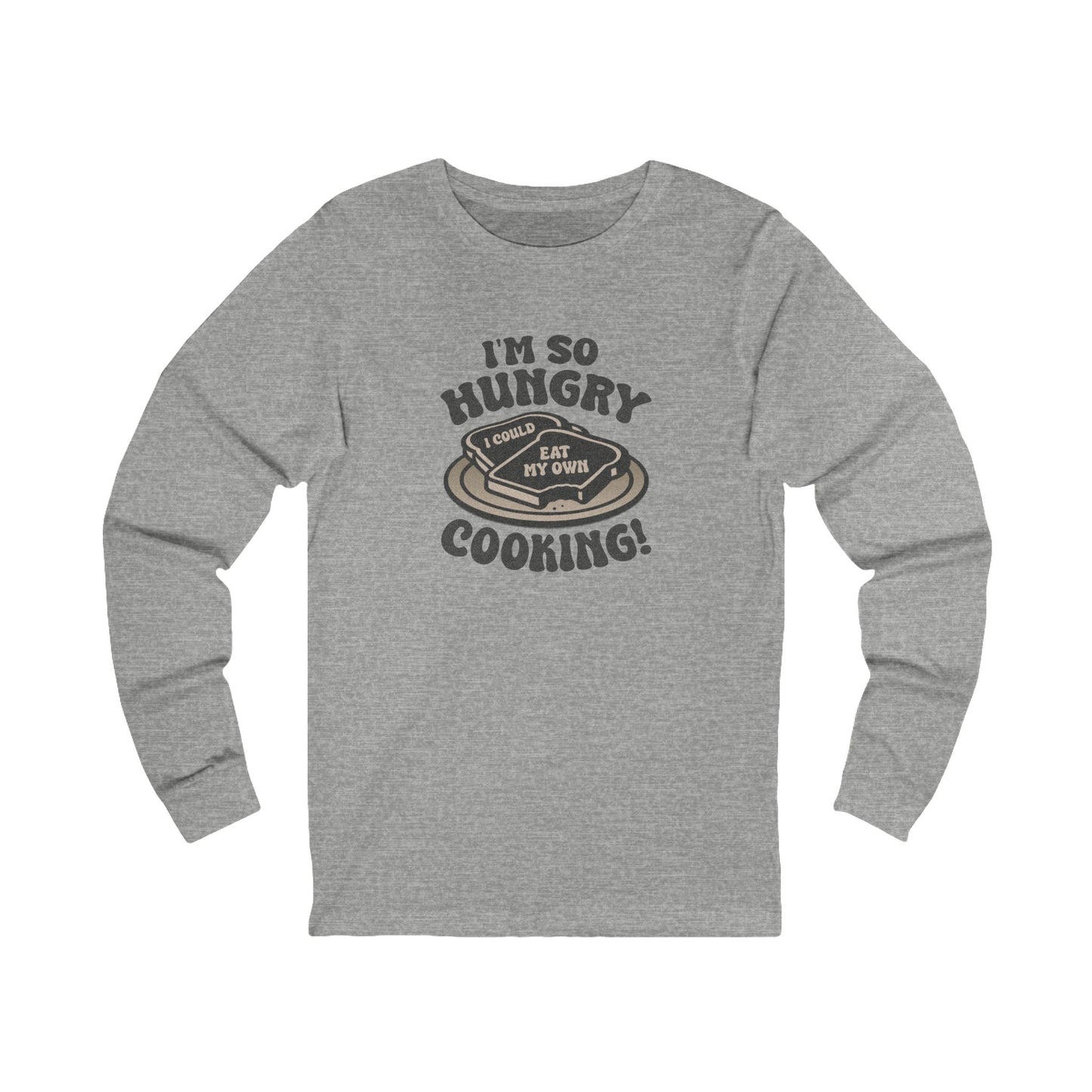 I'm So Hungry, I Could Eat My Own Cooking — Retro Long Sleeve (Light)