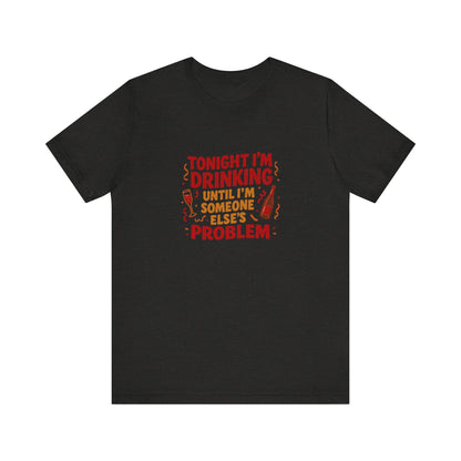 The Problem is Coming From Inside the Bar — Retro Tee (Dark)