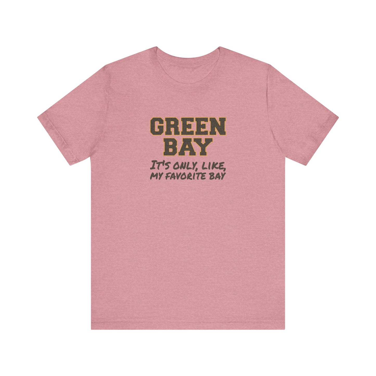 Green Bay (My Favorite Bay) — Phoebe Buffay Football Tee (Light)