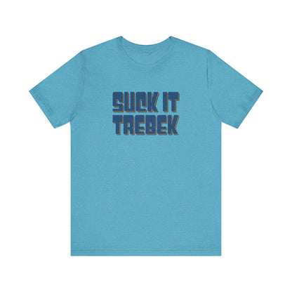 Suck It Trebek — SNL Celebrity Jeopardy Sketch Retro Tee (Light)