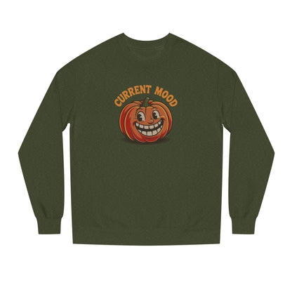Current Mood (Toothy Jack) — Retro Halloween Sweatshirt (Dark)