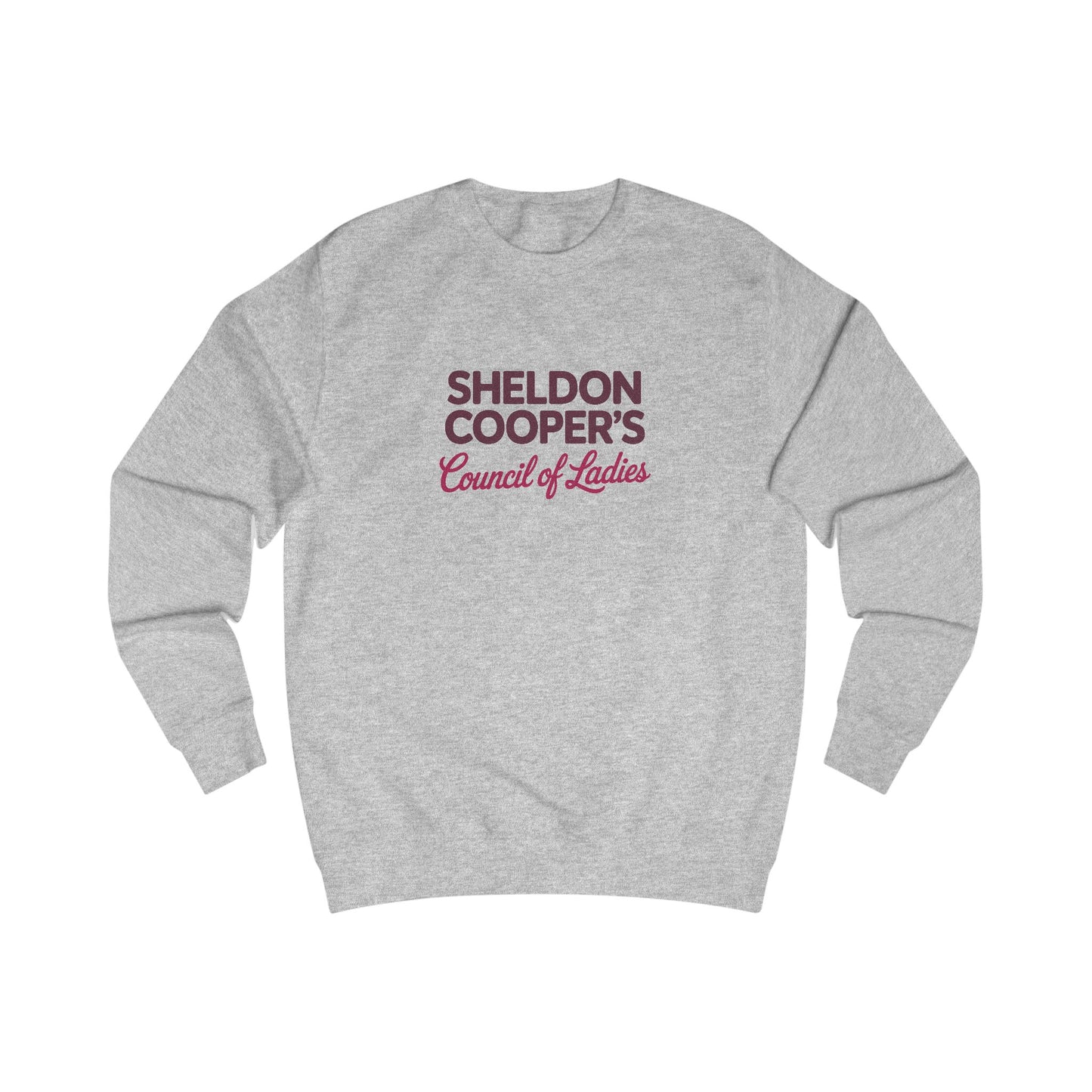 Sheldon Cooper’s Council of Ladies — TBBT Retro Sweatshirt (Light)