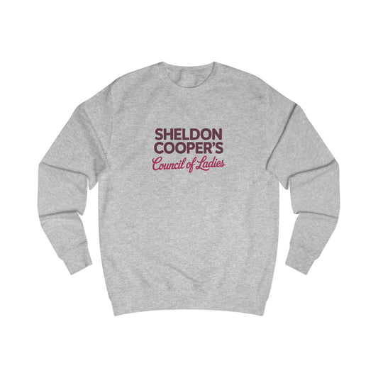 Sheldon Cooper’s Council of Ladies — TBBT Retro Sweatshirt (Light)