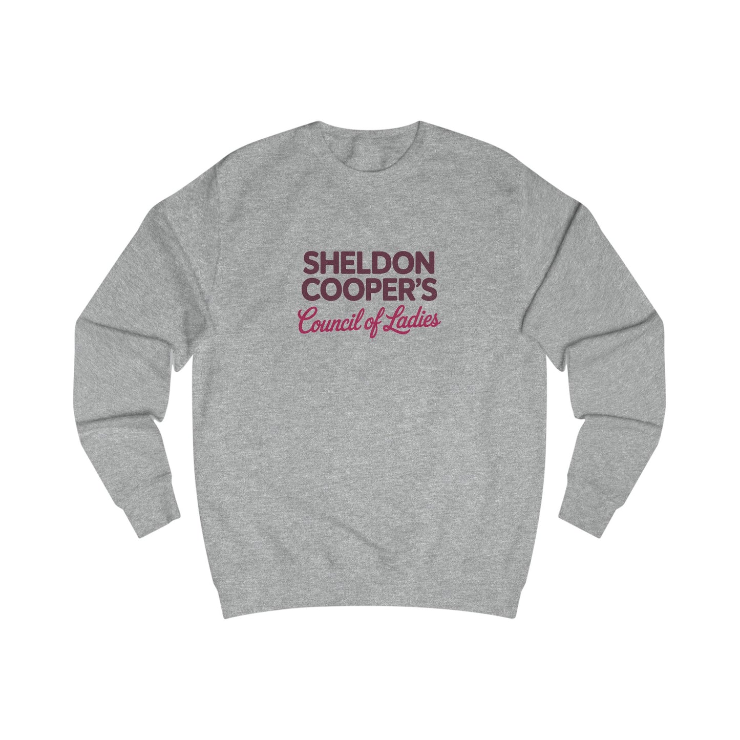 Sheldon Cooper’s Council of Ladies — TBBT Retro Sweatshirt (Light)