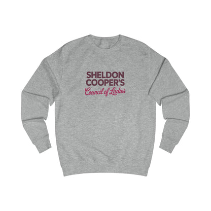 Sheldon Cooper’s Council of Ladies — TBBT Retro Sweatshirt (Light)