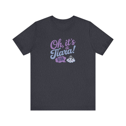 Oh, It’s a Tiara! (Put It On Me!) — Amy Farrah Fowler Retro Tee (Dark)