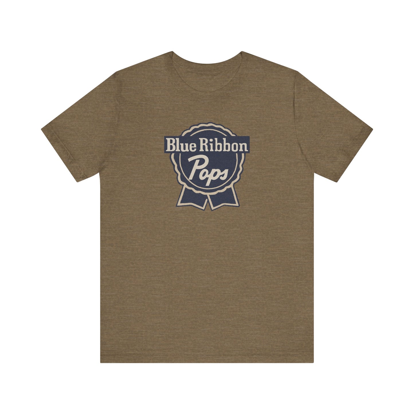 Blue Ribbon Pops Shirt — Funny Dad Gift, Retro Beer Dad Tee