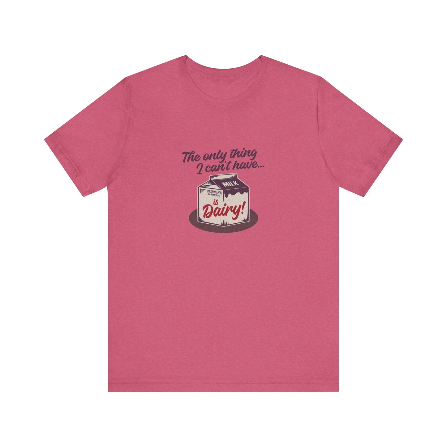 Can’t Have Dairy — Friends Jill Green Retro Tee (Light)