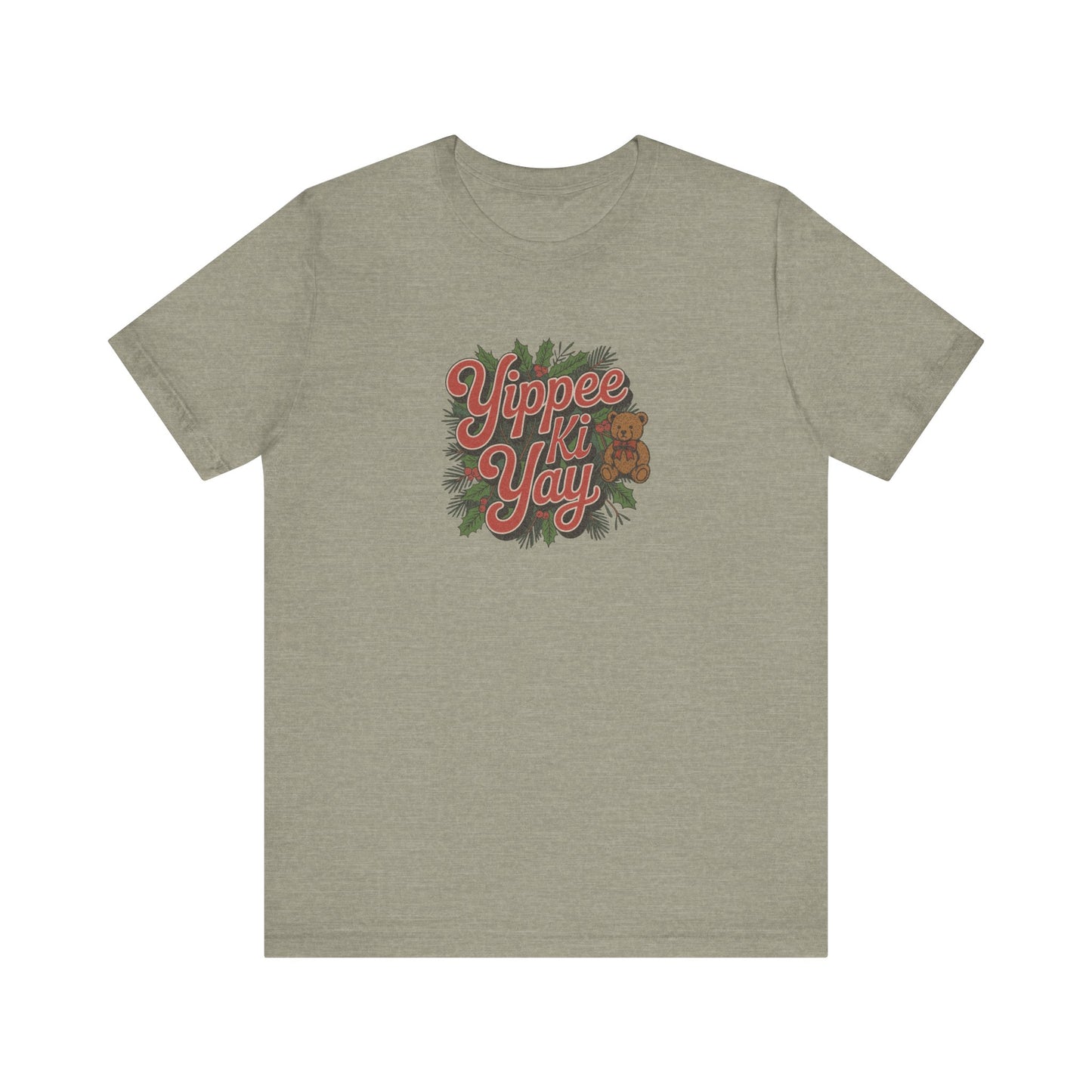 Yippee Ki Yay — Die Hard Retro Christmas Tee (Light)