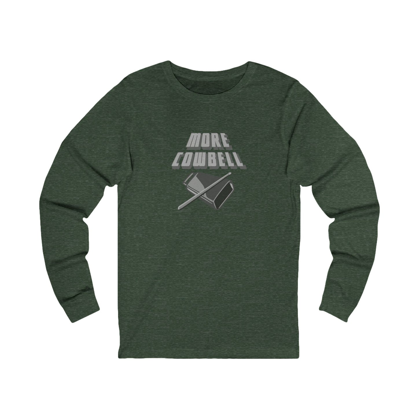 I Gotta Have More Cowbell! — SNL Sketch Retro Long Sleeve (Dark)