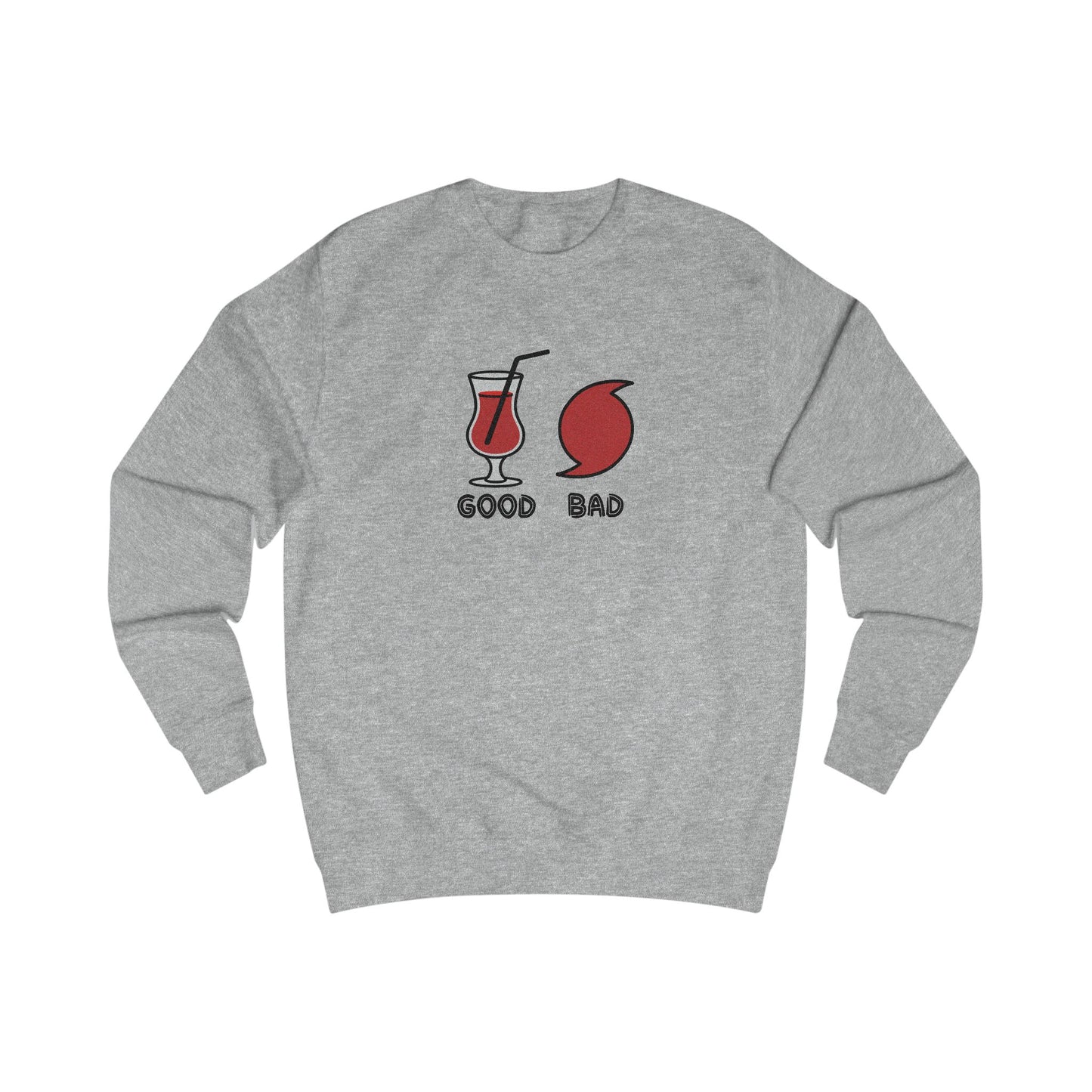 Good Hurricane, Bad Hurricane – Tropical Retro Sweatshirt (Light)