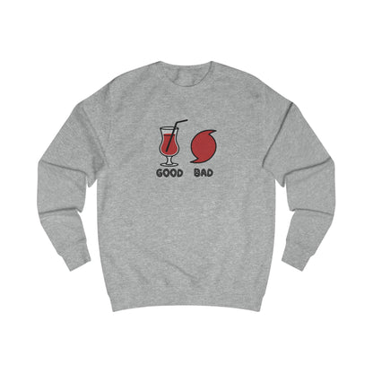 Good Hurricane, Bad Hurricane – Tropical Retro Sweatshirt (Light)