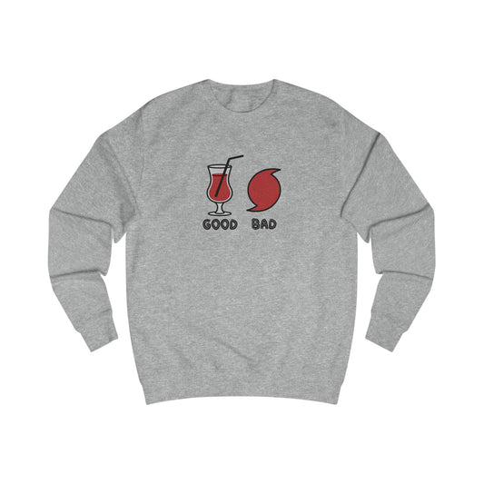 Good Hurricane, Bad Hurricane – Tropical Retro Sweatshirt (Light)