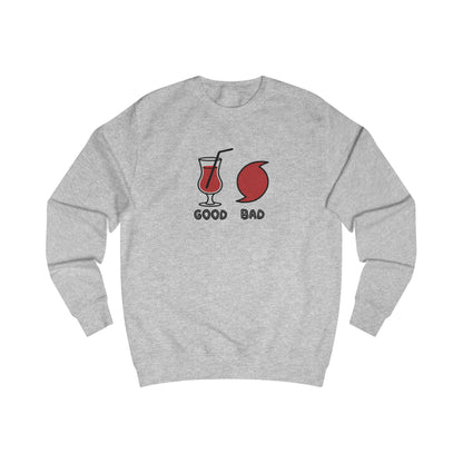 Good Hurricane, Bad Hurricane – Tropical Retro Sweatshirt (Light)
