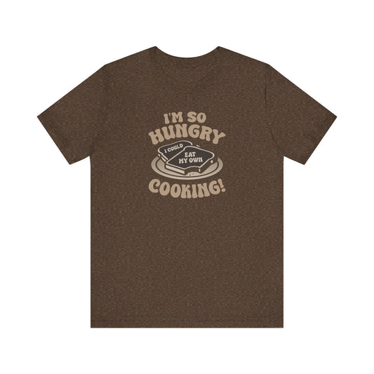 I'm So Hungry, I Could Eat My Own Cooking — Retro Tee (Dark)