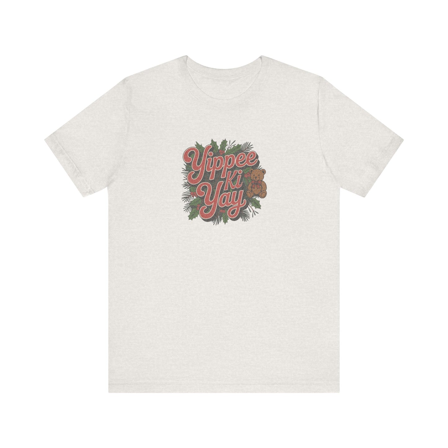 Yippee Ki Yay — Die Hard Retro Christmas Tee (Light)