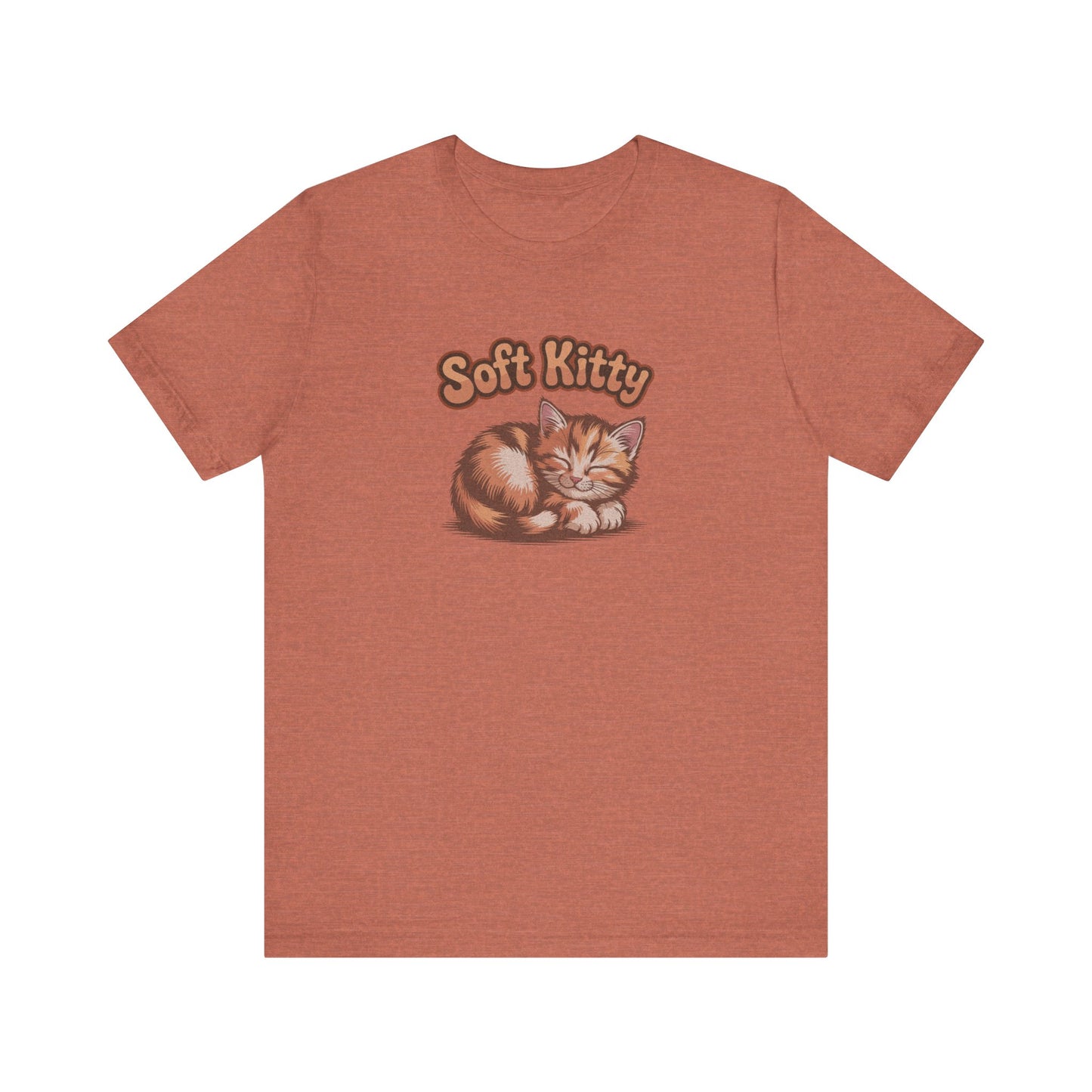 Soft Kitty Sick-Day Lullaby — Big Bang Theory Retro Tee (Light)