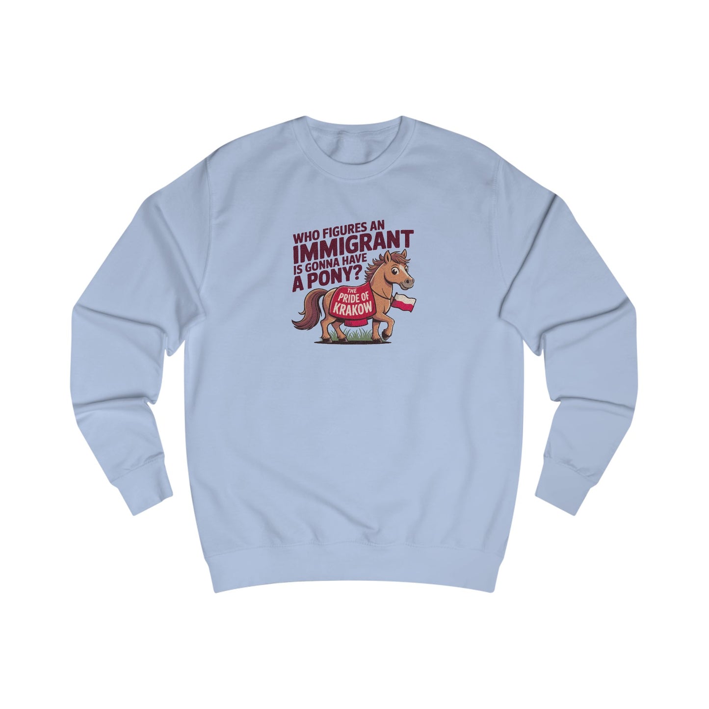 The Pride of Krakow — Seinfeld Retro Sweatshirt (Light)