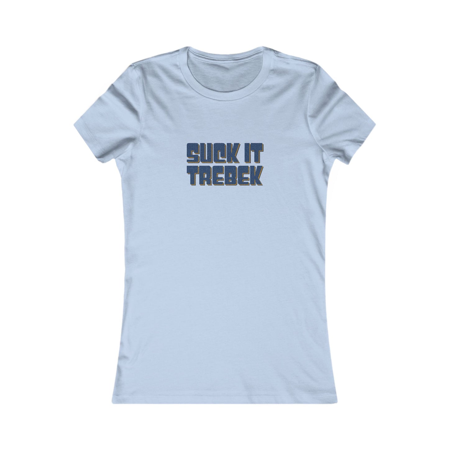Suck It Trebek — SNL Celebrity Jeopardy Sketch Retro Women's Tee (Light)