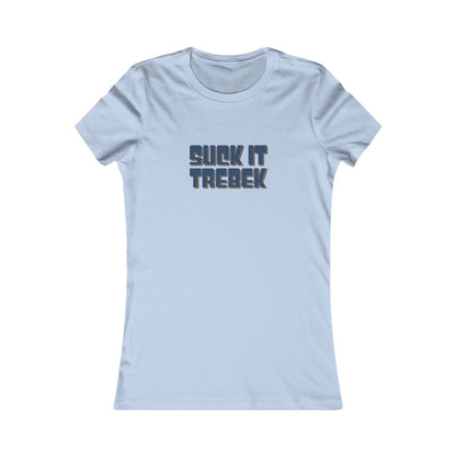 Suck It Trebek — SNL Celebrity Jeopardy Sketch Retro Women's Tee (Light)