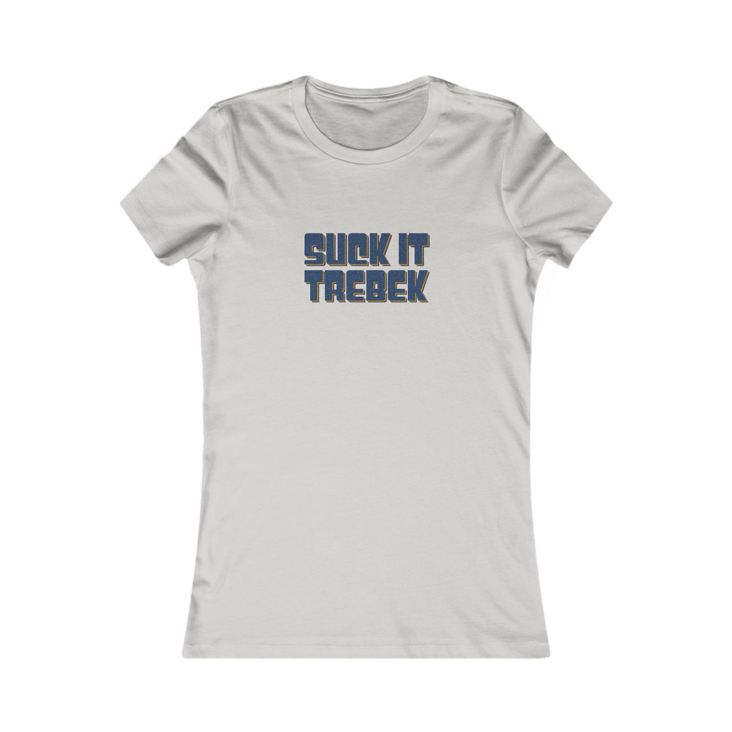 Suck It Trebek — SNL Celebrity Jeopardy Sketch Retro Women's Tee (Light)