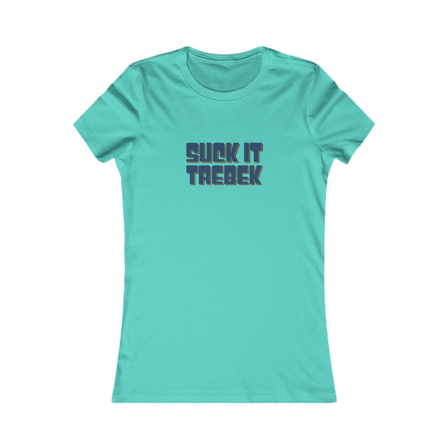Suck It Trebek — SNL Celebrity Jeopardy Sketch Retro Women's Tee (Light)