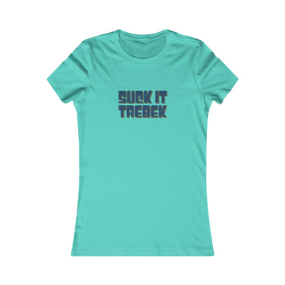 Suck It Trebek — SNL Celebrity Jeopardy Sketch Retro Women's Tee (Light)