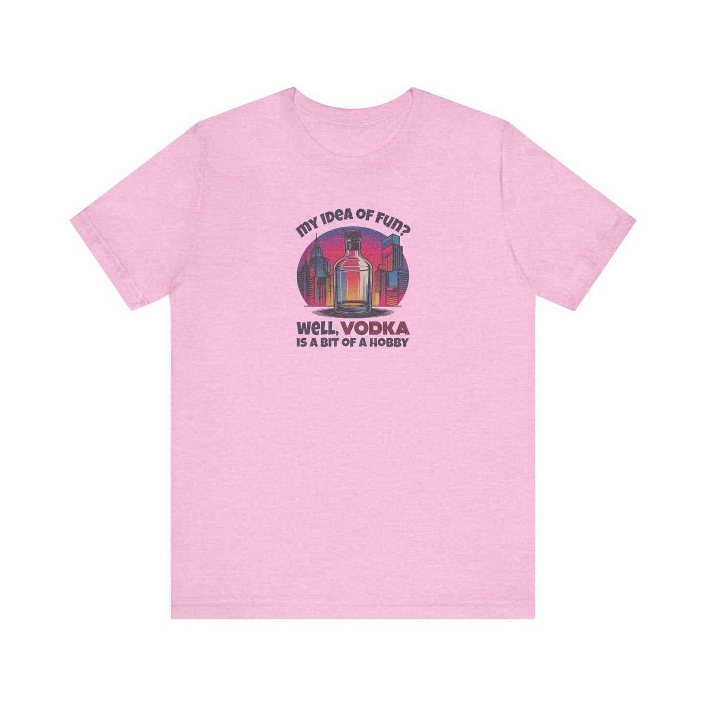 Vodka is a Bit of a Hobby — Retro Graphic Tee (Dark)