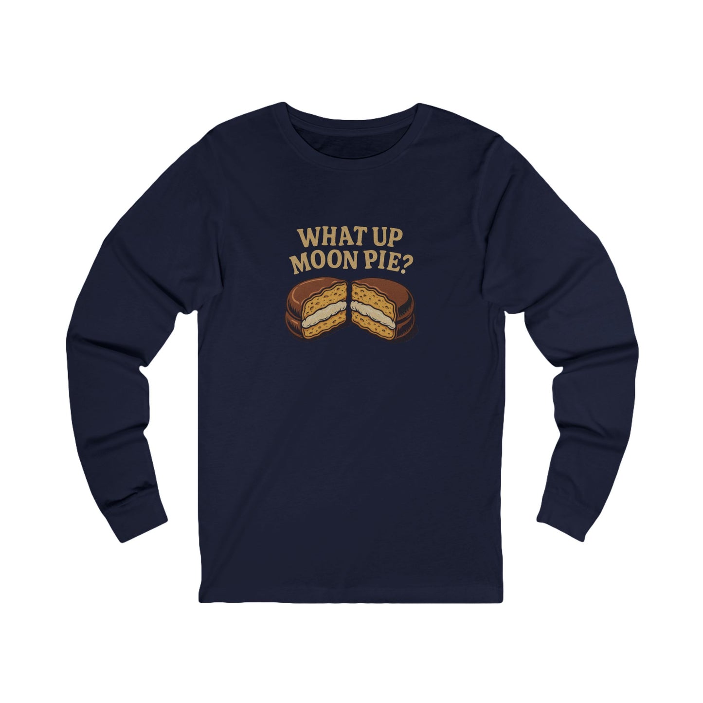 What Up, Moon Pie? — Big Bang Theory Long Sleeve (Dark)