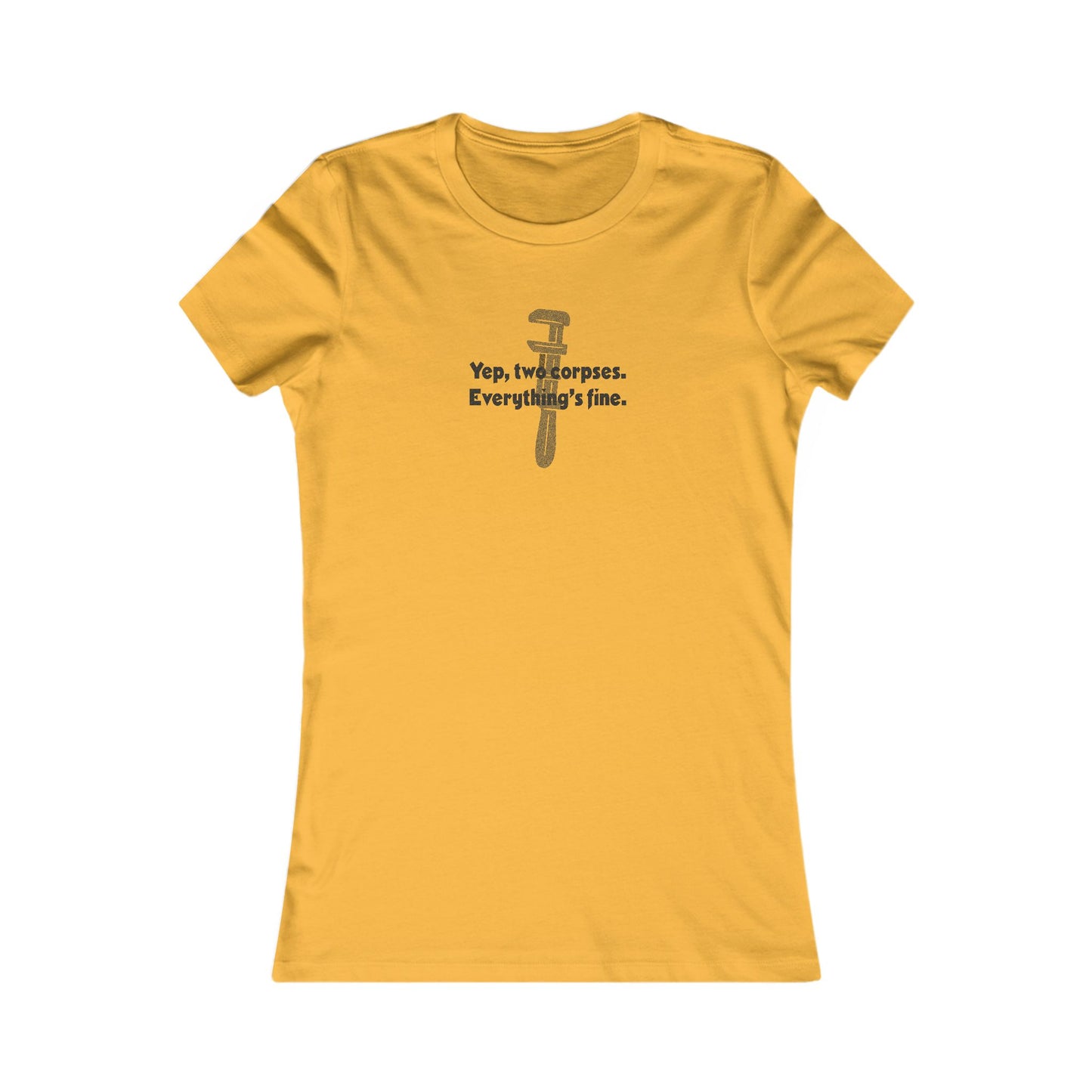 Yep, Two Corpses. Everything’s Fine — Clue Retro Women's Tee (Light)