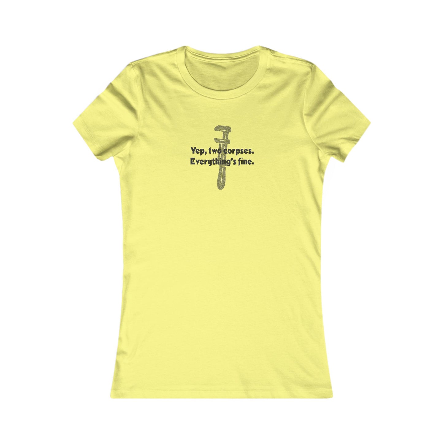 Yep, Two Corpses. Everything’s Fine — Clue Retro Women's Tee (Light)