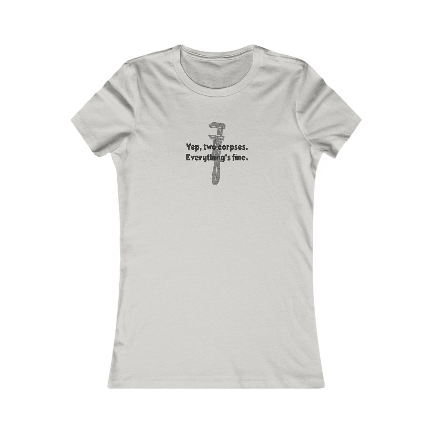 Yep, Two Corpses. Everything’s Fine — Clue Retro Women's Tee (Light)