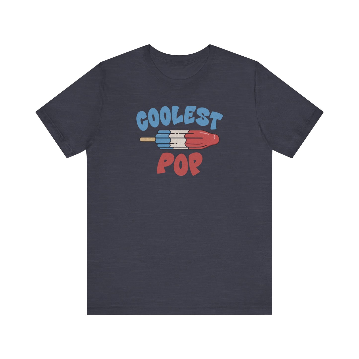 Coolest Pop Shirt — Funny Dad Gift, Retro Ice Pop Tee