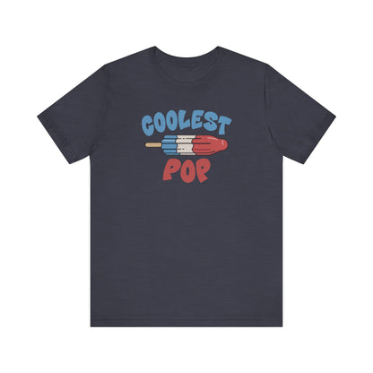 Coolest Pop Shirt — Funny Dad Gift, Retro Ice Pop Tee