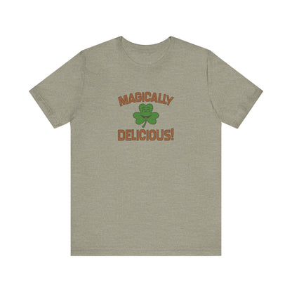 Magically Delicious — St. Patrick’s Retro Tee (Light)