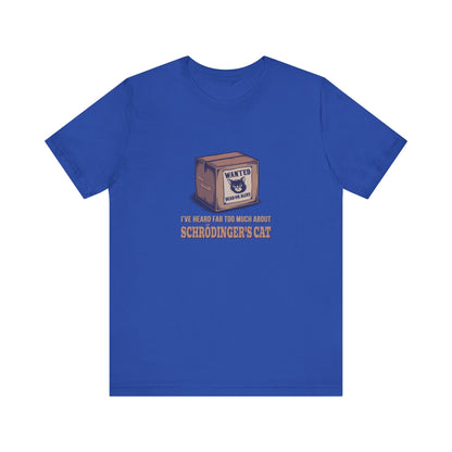 Schrödinger’s Cat — Big Bang Theory Retro Tee (Dark)