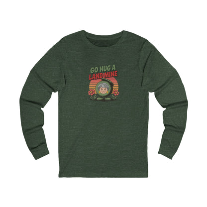 Go Hug a Land Mine — Dorothy Zbornak Retro Long Sleeve (Dark)