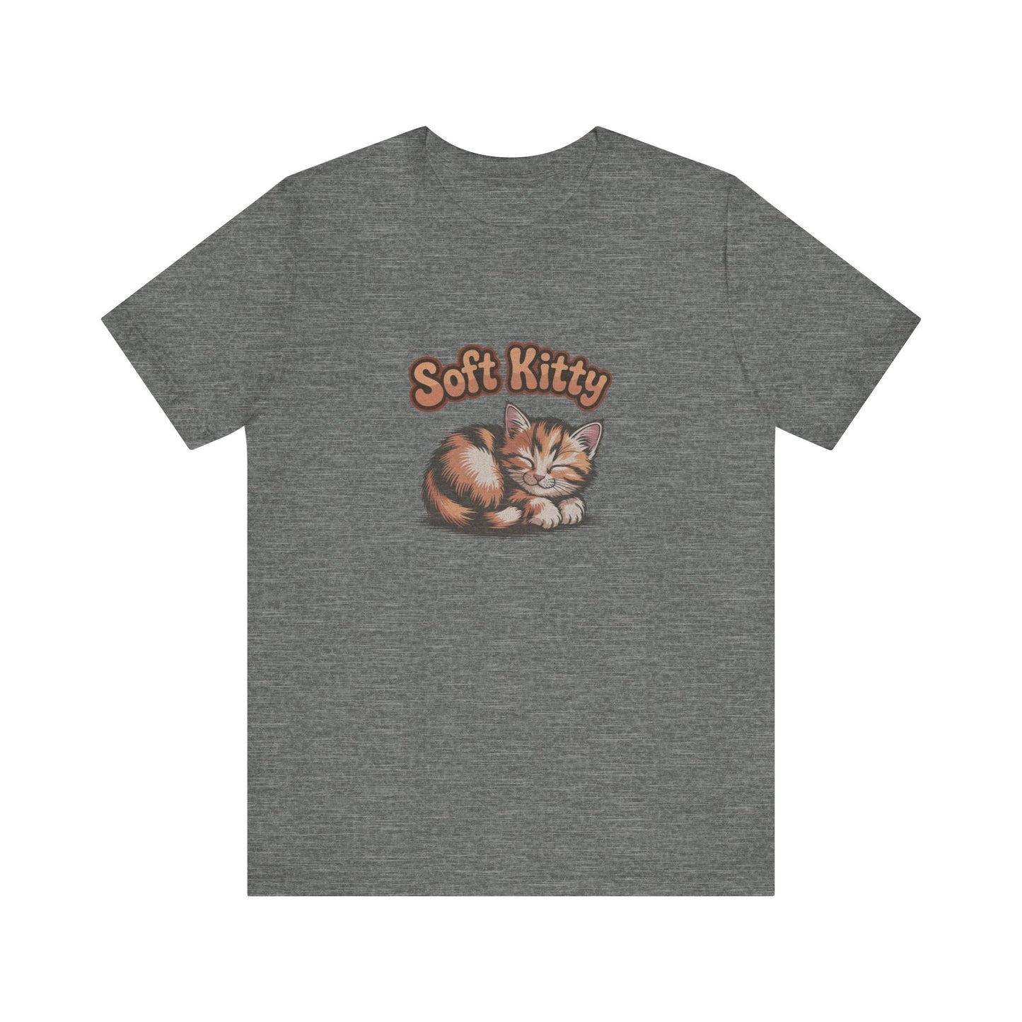 Soft Kitty Sick-Day Lullaby — Big Bang Theory Retro Tee (Light)
